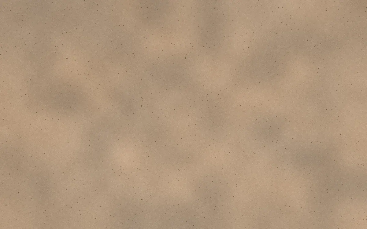 Close-up of integrally colored tan concrete with natural mottling