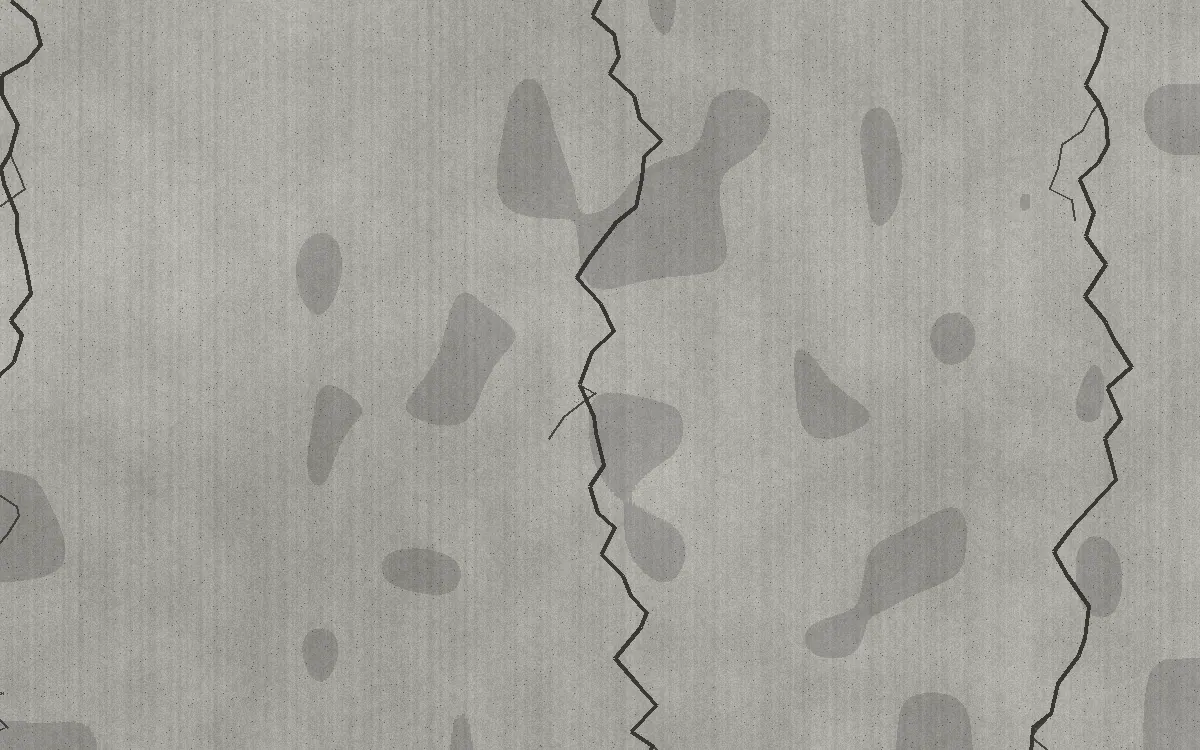 Close-up of a cracked concrete driveway with surface scaling from freeze-thaw and salt
